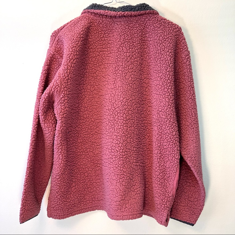 VS PINK Sherpa quarter zip pullover - Picture 5 of 5